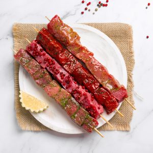 Broquetes de vedella - 120 g.