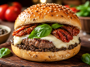 hamburguesa a la italiana