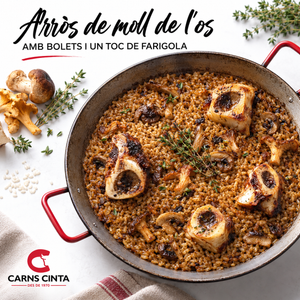 Arròs de l'os de mos